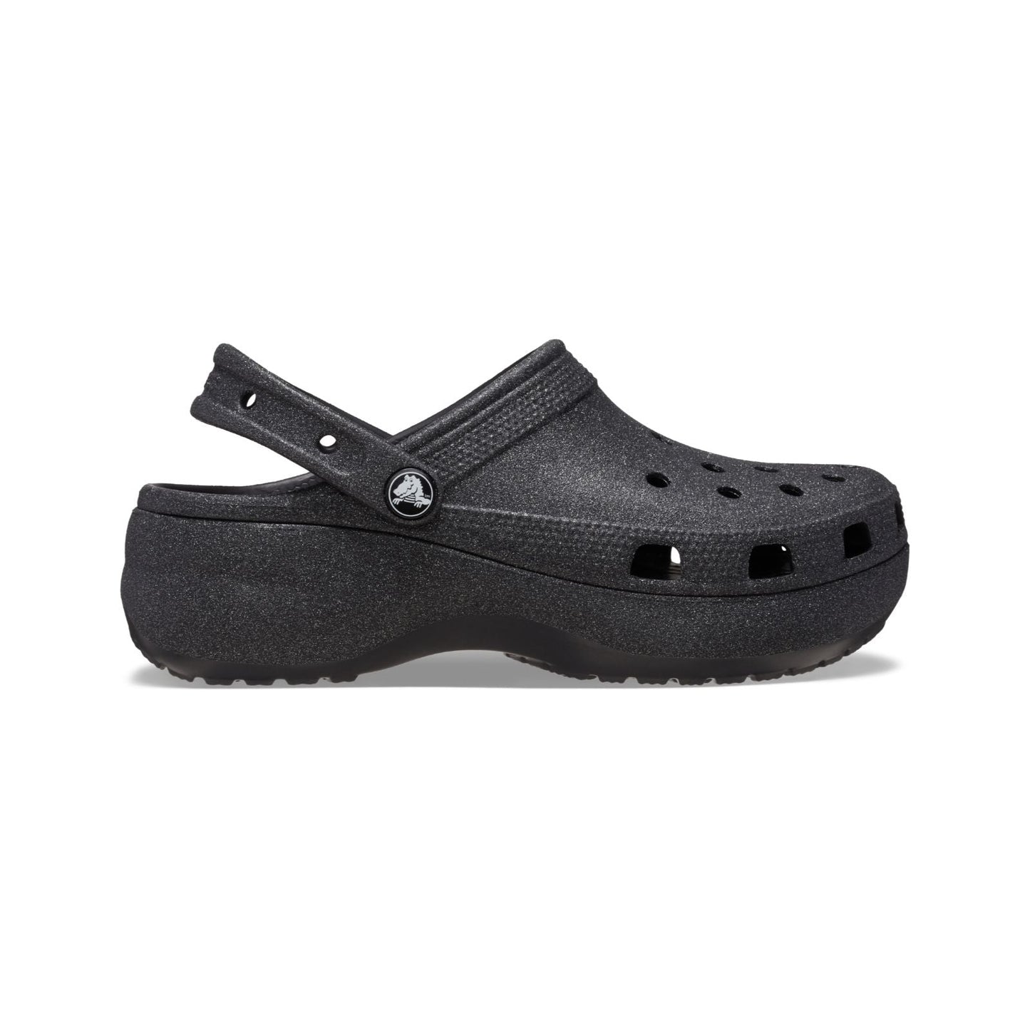 Classic Platform Glitter Clog