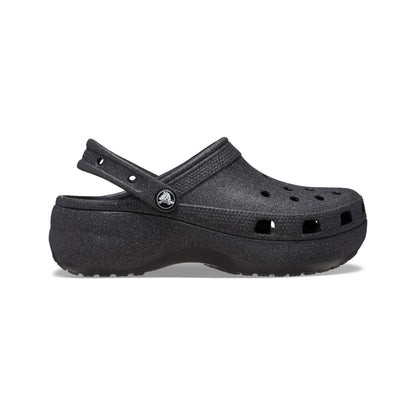 Classic Platform Glitter Clog