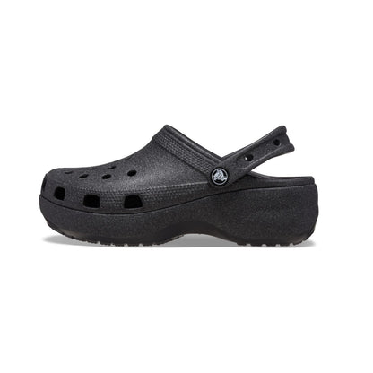 Classic Platform Glitter Clog