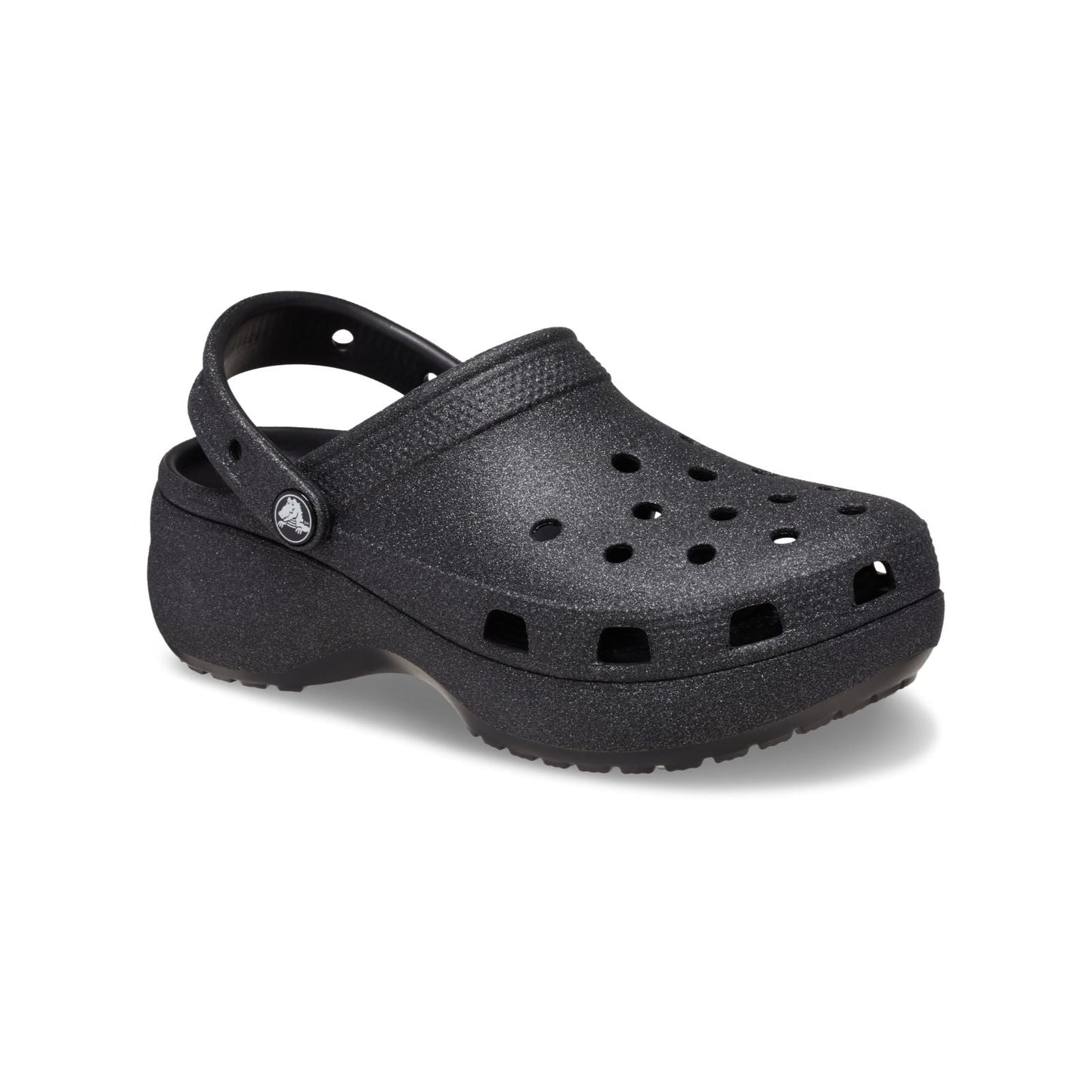 Classic Platform Glitter Clog