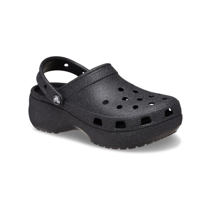 Classic Platform Glitter Clog