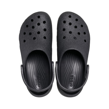 Classic Platform Glitter Clog