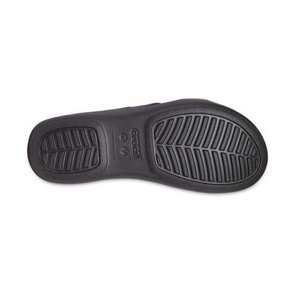 Crocs-207434-001-w9 Crocs Boca Strappy Wedge W Blk W9 Black