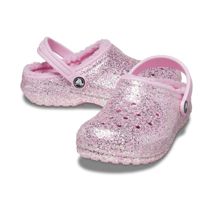 Classic Lined Glitter Clog Niños Grandes