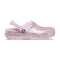 Classic Lined Glitter Clog Kids