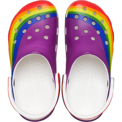 Classic Rainbow Dye Clog