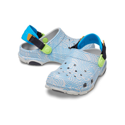 All Terrain Topographic Clog Niños Grandes