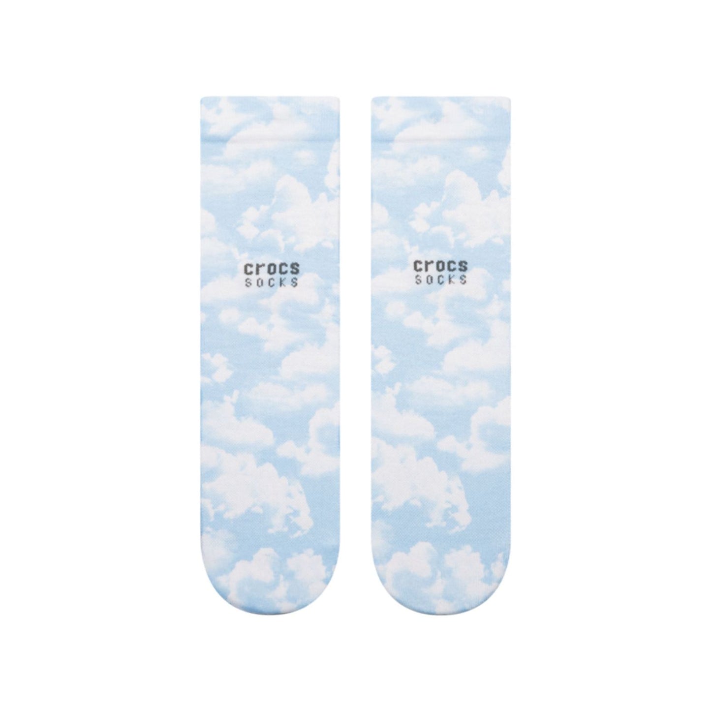 Crocs- 208909-411-osfa Crocssocks Cloud Ankle Arctic Unisex Adult
