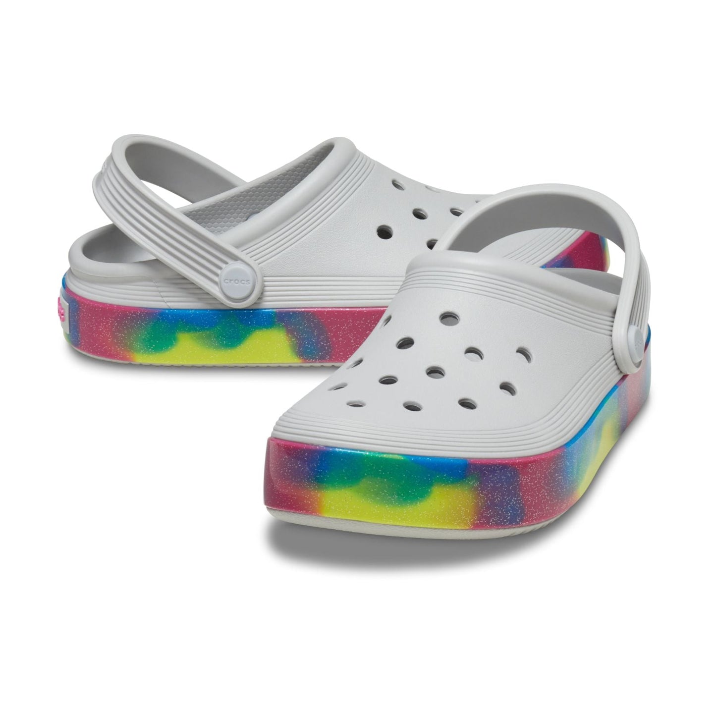 Off Court Glitter Band Clog Niños Pequeños
