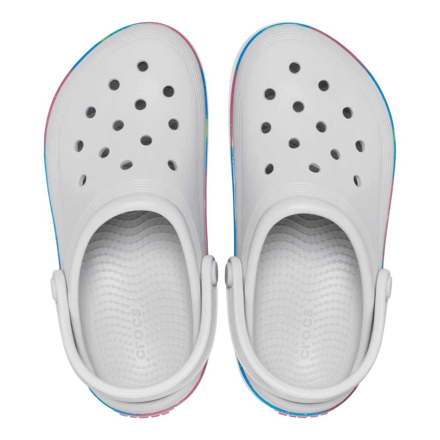 Off Court Glitter Band Clog Niños Pequeños