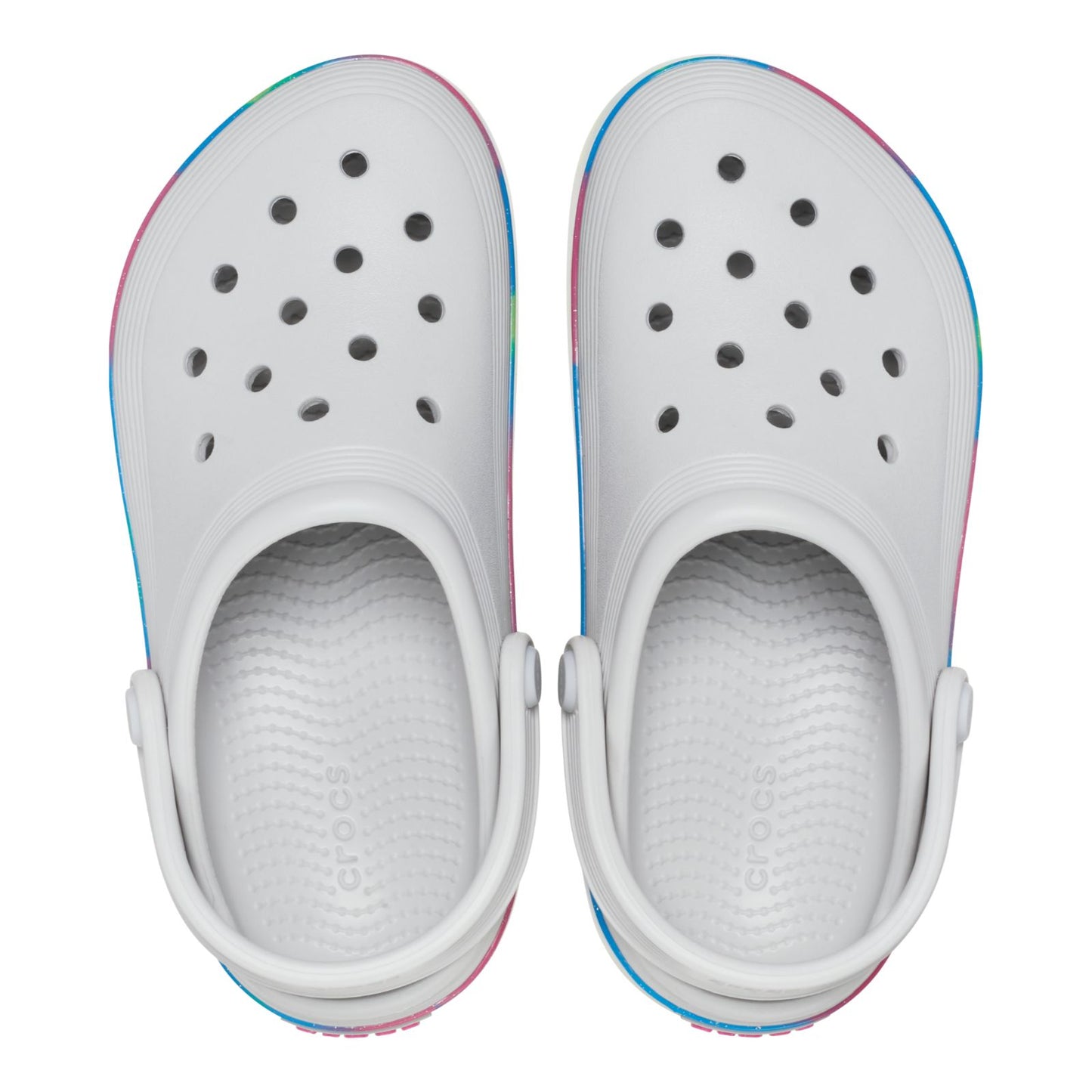 Off Court Glitter Band Clog Niños Grandes