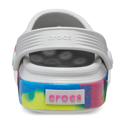 Off Court Glitter Band Clog Niños Grandes