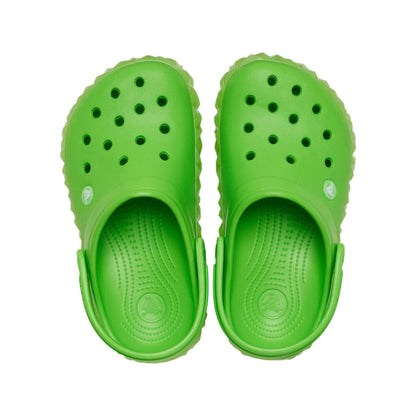 Crocband Geometric Glow Band Clog Junior
