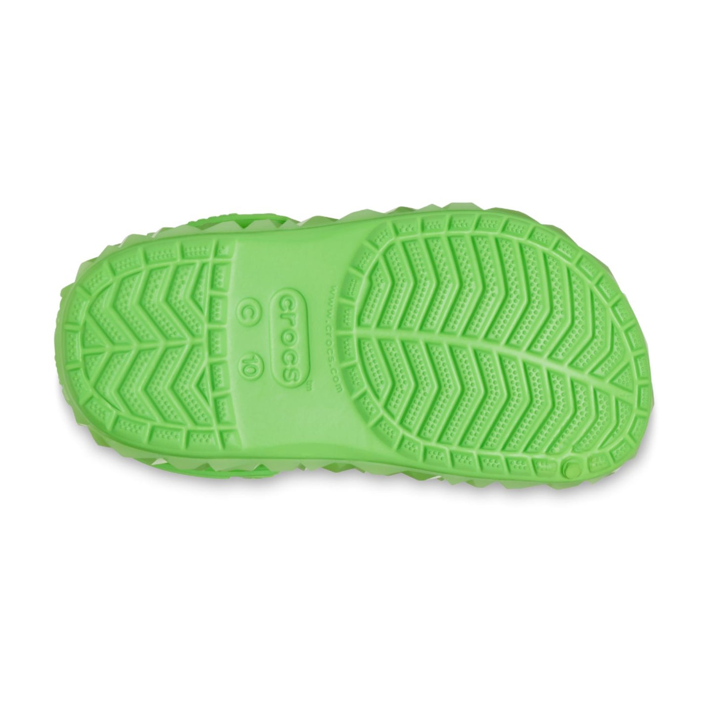 Crocband Geometric Glow Band Clog Kids