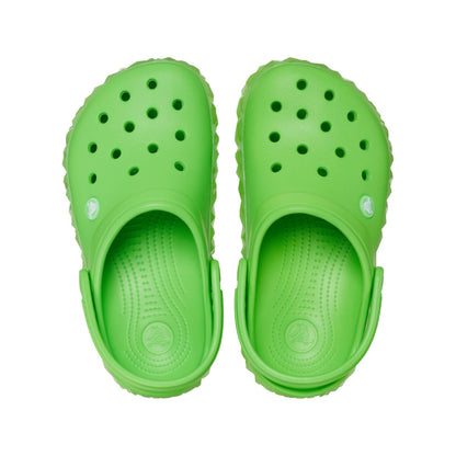 Crocband Geometric Glow Band Clog Kids