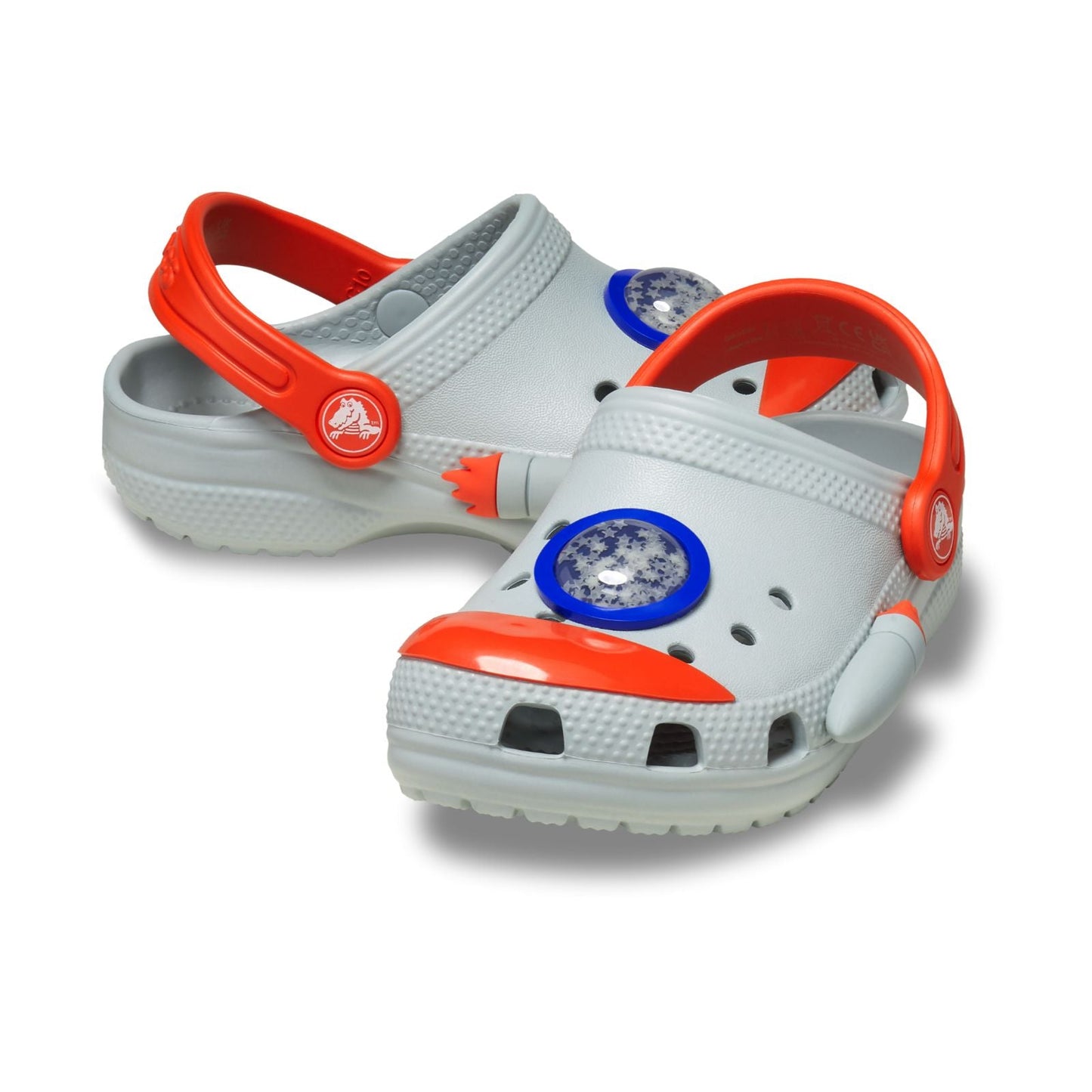 Classic Rocket Ship Clog Kids