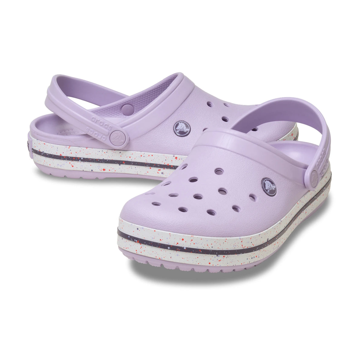 Crocband Speckled Band Clog