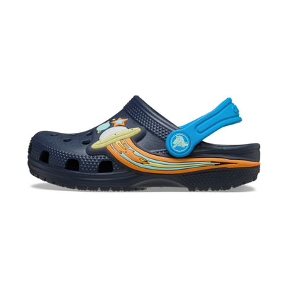 Classic Ufo Lights Clog Niños Pequeños