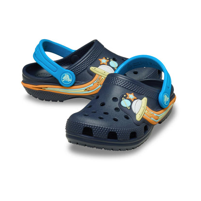 Classic Ufo Lights Clog Niños Pequeños