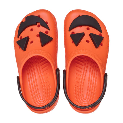 Classic Jack O Lantern Lights Clog Niños Grandes