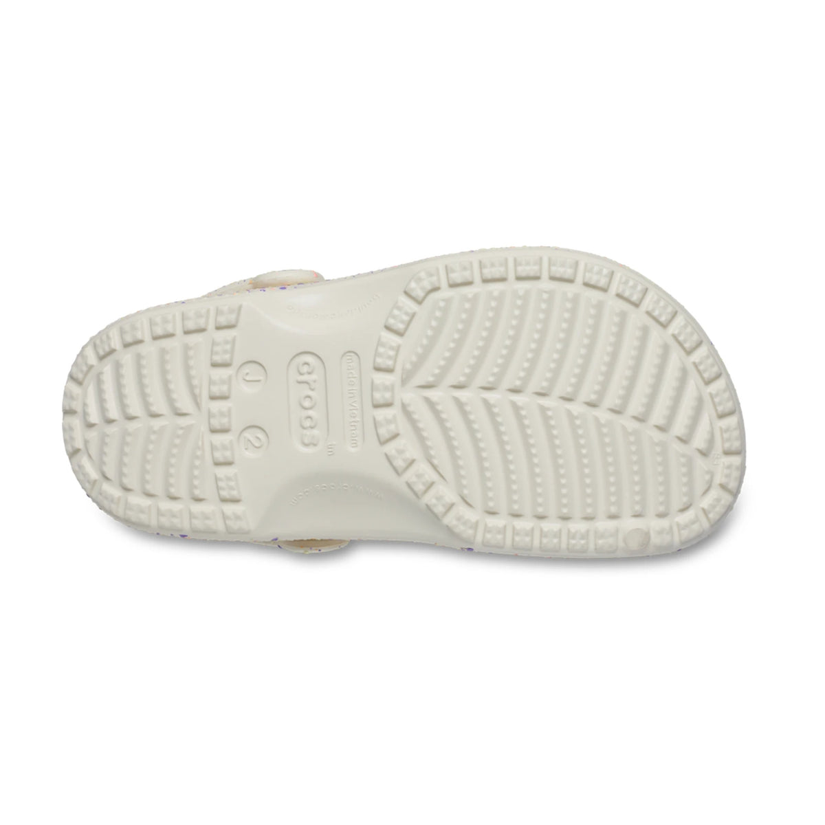 Classic Glow Paint Splatter Clog Niños Grandes