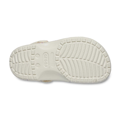 Classic Glow Paint Splatter Clog Niños Grandes
