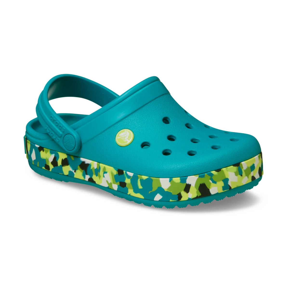 Crocband Clog Glow Confetti Niños Grandes