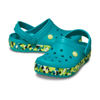 Crocband Clog Glow Confetti Niños Grandes