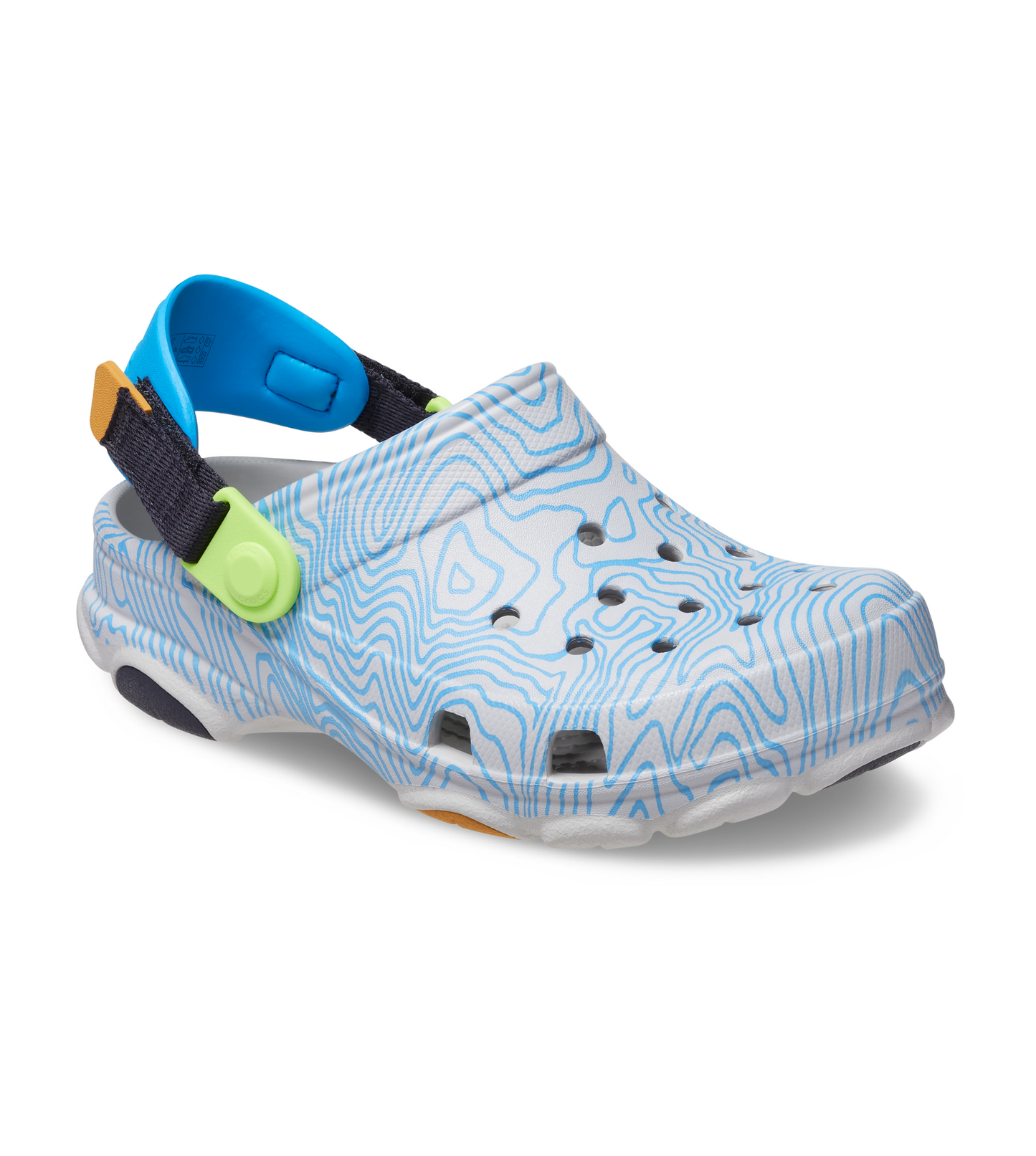 Classic All Terrain Topographic Clog Niños Pequeños