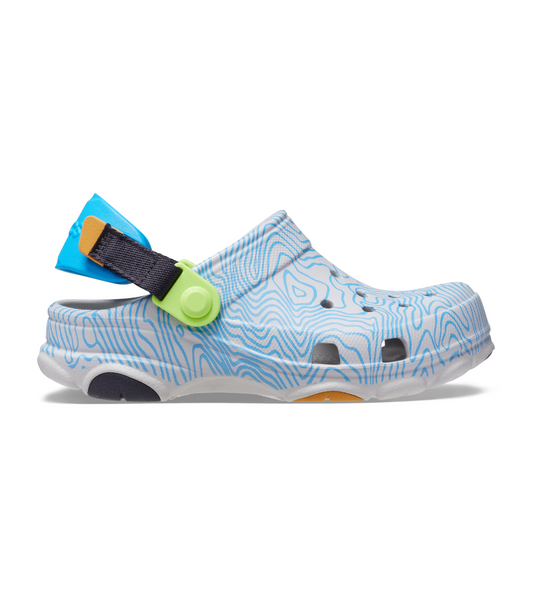 Classic All Terrain Topographic Clog Niños Pequeños