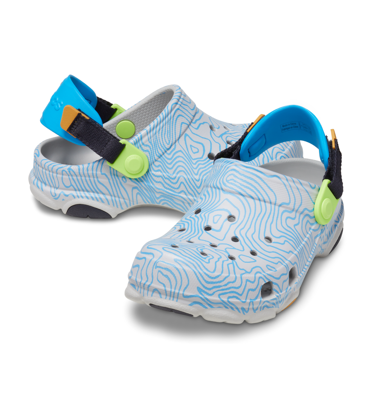 Classic All Terrain Topographic Clog Niños Pequeños